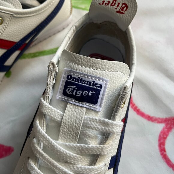Onitsuka Tiger White Leather Sneakers